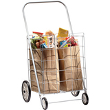 HOME PRODUCTS Homz 4 Wheel Large Capacity Tote Cart