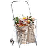 HOME PRODUCTS Homz 2 Wheel Small Capacity Tote Cart