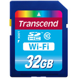 Transcend 32 GB Secure Digital High Capacity (SDHC) - 1 Card - TS32GWSDHC10