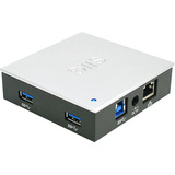 SIIG  INC. SIIG USB 3.0 & 2.0 Hub with Gigabit Ethernet and 5V/4A Adapter