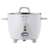 Aroma Simply Stainless 6-Cup Rice Cooker - ARC753SG