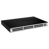 D-LINK D-Link DGS-1210-52 Websmart Gigabit Switch with 48 1000Base-T and 4 SFP Ports