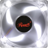 ROSEWILL Rosewill RFA-80-WL 80mm 4 White LEDs LED Case Fan