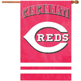 Party Animal Reds Applique Banner Flag - AFCIN