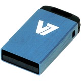 V7 V7 VU28GCR 8 GB USB 2.0 Flash Drive - Blue