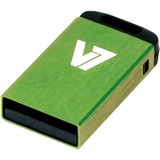 V7 V7 VU28GCR 8 GB USB 2.0 Flash Drive - Green