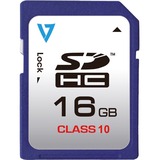 V7 V7 16 GB Secure Digital High Capacity (SDHC) - 1 Card - Retail