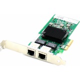 ACP - MEMORY UPGRADES AddOncomputer.com Gigabit Ethernet NIC w/2 Ports 1000Base-TX RJ45 PCIe x4