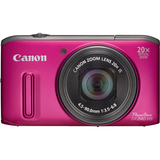 Canon PowerShot SX240 HS 12.1 Megapixel Compact Camera - Red 6199B005