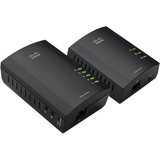 LINKSYS Linksys PLWK400 Powerline HomePlug AV WiFi Wireless Extender Network Adapter Kit 802.11n