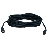 QVS QVS 10ft IEEE1394 FireWire/i.Link 6Pin to 4Pin A/V Black Cable
