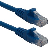 QVS QVS 3ft CAT6A 10Gigabit Ethernet Blue Patch Cord