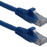 QVS QVS 25ft CAT6A 10Gigabit Ethernet Blue Patch Cord