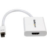 STARTECH.COM StarTech.com DisplayPort to HDMI Active Video and Audio Adapter Converter - DP to HDMI - 1920x1200 - White