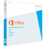 MICROSOFT CORPORATION Microsoft Office 2013 Home and Business 32/64-bit - Complete Product - 1 PC, 1 User