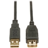 TRIPP LITE Tripp Lite 3-ft. USB 2.0 Gold Extension Cable (USB A M/F)