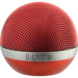 IHOME iHome iDM8 Speaker System - Wireless Speaker(s) - Red