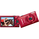 Canon PowerShot 130 IS 16 Megapixel Compact Camera - Red 8197B003