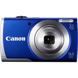 Canon PowerShot A2600 16 Megapixel Compact Camera - Blue 8160B005