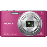 Sony Cyber-shot DSC-W730 16.1 Megapixel Compact Camera - Pink DSCW730P