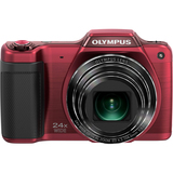 Olympus Traveller SZ-15 16 Megapixel Compact Camera - Red V102110RU000