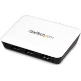 STARTECH.COM StarTech.com USB 3.0 to Gigabit Ethernet NIC Network Adapter with 3 Port Hub - White