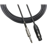 AUDIO - TECHNICA Audio-Technica ATR-MCU Microphone Cables (XLRF - 1/4