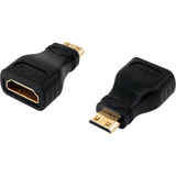 4XEM 4XEM HDMI A Female to HDMI Mini Male Adapter