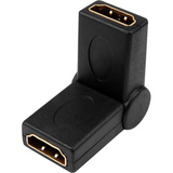 4XEM 4XEM HDMI A Female - HDMI A Female 90 Degree Swivel Adapter