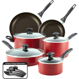 FARBERWARE Farberware 14-Piece Set - Red