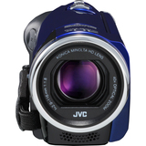 JVC Everio GZ-E100 Digital Camcorder - 2.7" LCD - CMOS - Full HD - Blu - GZE100AUSM