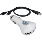 QVS QVS USB Car Charger Kit for Smartphone, Tables, GPS & MP3 Player