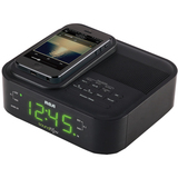 VOXX AUDIO VIDEO RCA Clock Radio - Apple Dock Interface