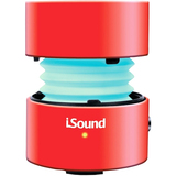ISOUND i.Sound Fire Waves ISOUND-5318 Speaker System - 3 W RMS - Wireless Speaker(s) - Red