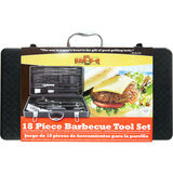 MR BAR B Q Mr. Bar.B.Q 18 Piece Barbecue Tool Set