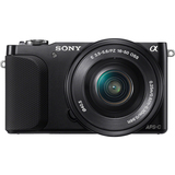 Sony &alpha; NEX NEX-3N 16.1 Megapixel Mirrorless Camera (Body with Lens Kit) - 16 mm - 50 mm - Black NEX3NLB