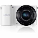 Samsung NX1100 20.3 Megapixel Mirrorless Camera (Body with Lens Kit) - - EVNX1100BFWUS