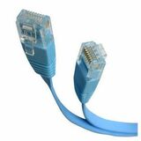 STARTECH.COM StarTech.com 10 ft Blue Flat Molded RJ45 UTP Cat 5e Patch Cable - 10ft Patch Cord