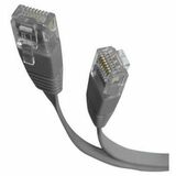 STARTECH.COM StarTech.com 3 ft Gray Flat Molded RJ45 UTP Cat 5e Patch Cable - 3ft Patch Cord