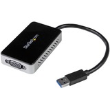 STARTECH.COM StarTech.com USB 3.0 to VGA External Video Card Multi Monitor Adapter with 1-Port USB Hub - 1920x1200