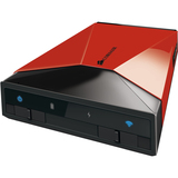 CORSAIR Corsair Voyager Air 1 TB External Network Hard Drive - Portable - Red