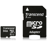 TRANSCEND INFORMATION Transcend 64 GB microSD Extended Capacity (microSDXC)