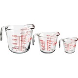 Anchor Hocking 3 pc. Open-Handle Measuring Cup Set