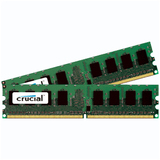 CRUCIAL TECHNOLOGY Crucial 4GB kit (2GBx2), 240-pin DIMM, DDR2 PC2-5300 Memory Module