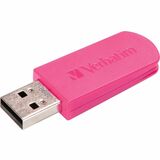 VERBATIM AMERICAS LLC Verbatim 8GB Store 'n' Go® Mini USB Drive - Hot Pink