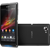 Sony Mobile Xperia L C2104 Smartphone - Wi-Fi - 3.9G - Bar - Black - 12711957