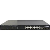 VISION SYSTEMS - GEOVISION GeoVision GV-POE1601 16-Port 802.3at Web Management PoE Switch