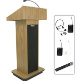 AMPLIVOX AmpliVox SW505 - Wireless Executive Sound Column Lectern