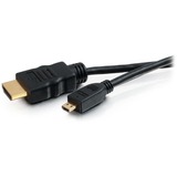 C2G C2G 0.5m High Speed HDMI to HDMI Micro Cable with Ethernet (1.6ft)