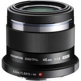 Olympus M.ZUIKO DIGITAL - 45 mm - f/1.8 - Fixed Focal Length Lens for Micro Four Thirds